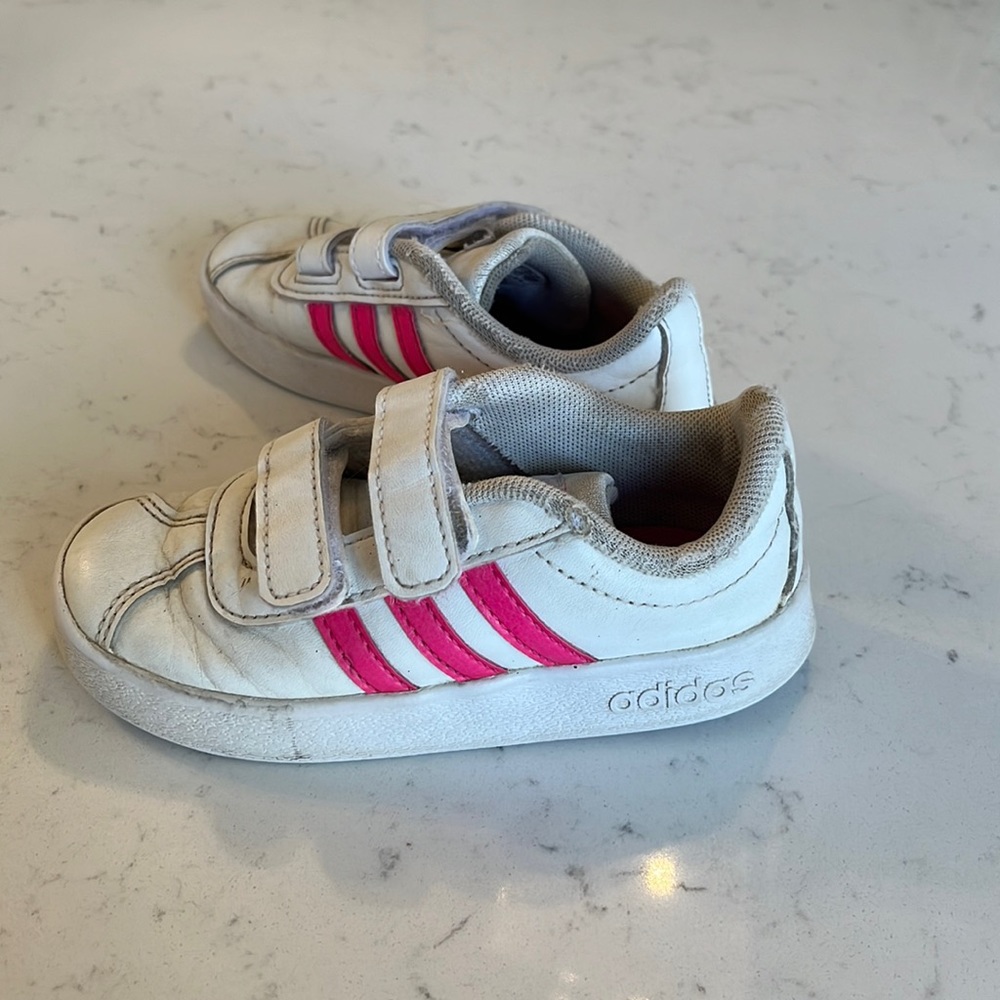 Pink Adidas Superstars